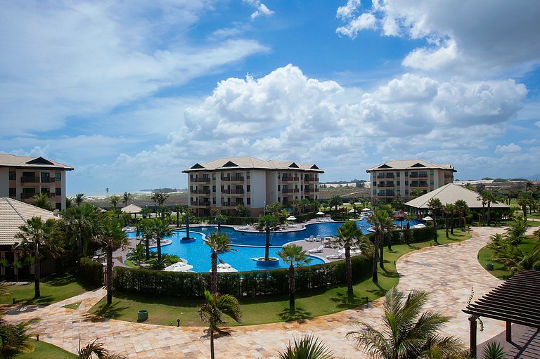 VG Sun Cumbuco Charmoso 2 suítes com vista e varanda gourmet