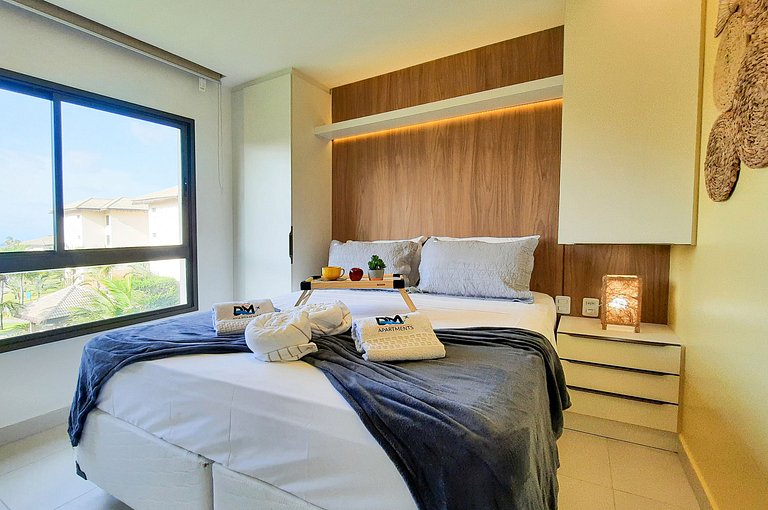 VG Sun Cumbuco Charmoso 2 suítes com vista e varanda gourmet