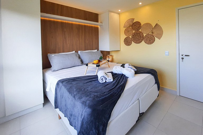 VG Sun Cumbuco Charmoso 2 suítes com vista e varanda gourmet