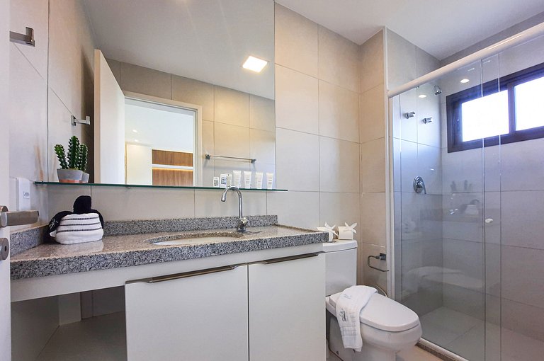 VG Sun Cumbuco Charmoso 2 suítes com vista e varanda gourmet