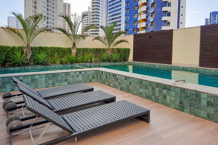 Luxuoso e Moderno Studio One Milenio no Cocó