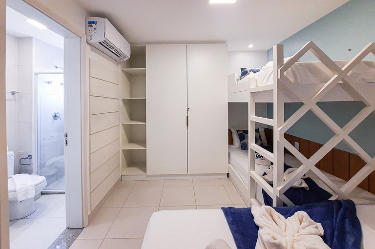 VG Sun Cumbuco Charmoso 2 suítes com vista e varanda gourmet