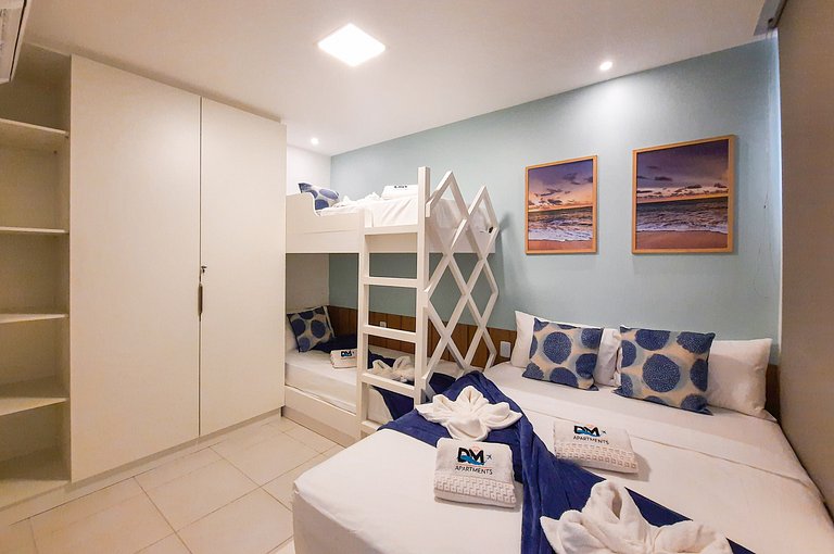 VG Sun Cumbuco Charmoso 2 suítes com vista e varanda gourmet
