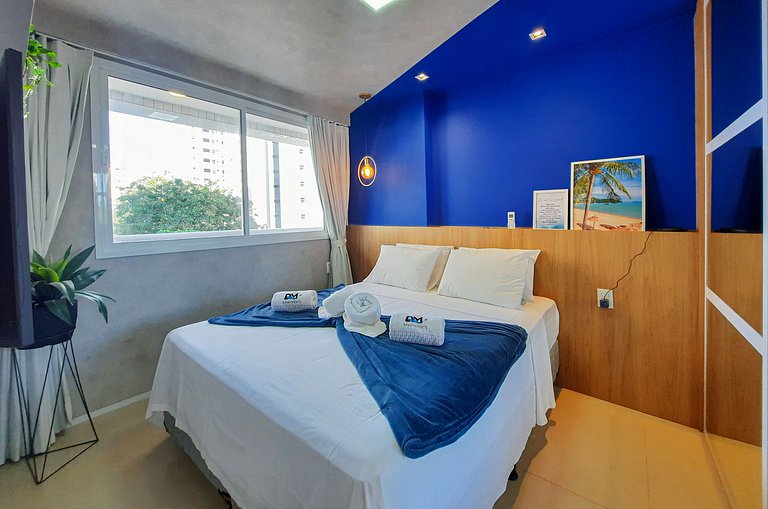 Luxuoso e Moderno Studio One Milenio no Cocó