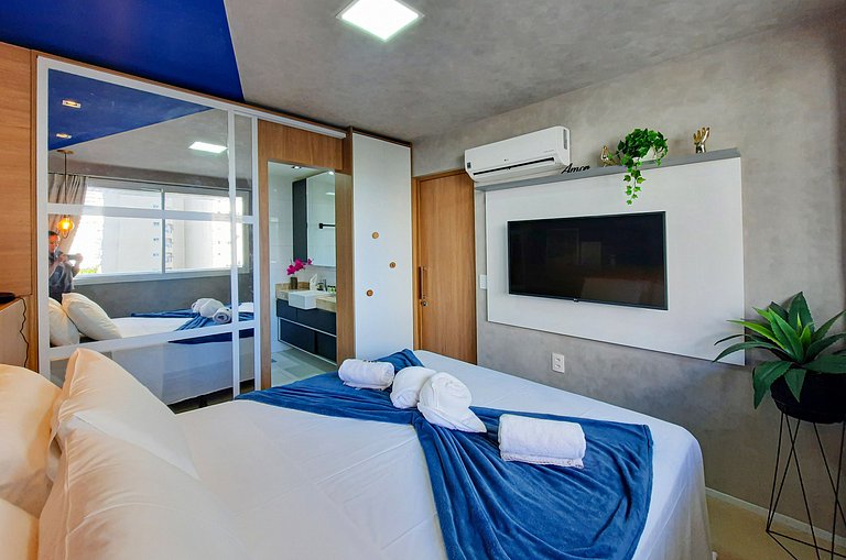 Luxuoso e Moderno Studio One Milenio no Cocó
