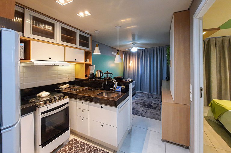 Flat Luxo 4 Pessoas 500m Praia Meireles Compact