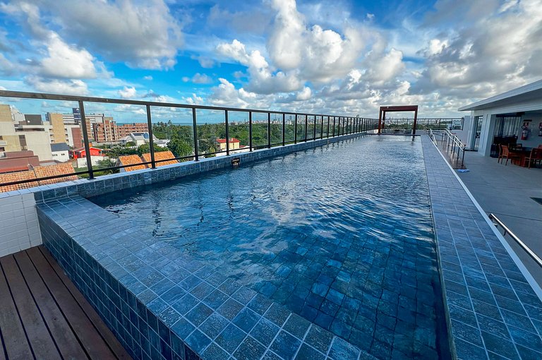 Intermares Moderno Studio 3 pessoas 300m Praia