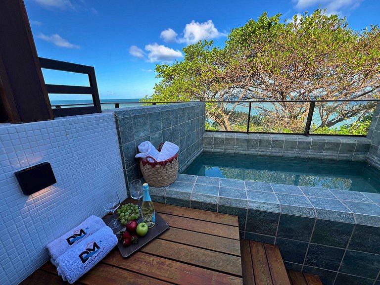 Get Sense Cobertura Premium Vista Mar com Piscina