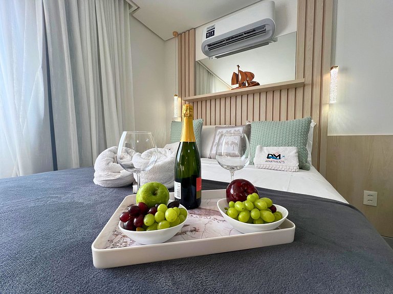 Intermares Flat Moderno e Sofisticado 100m Praia