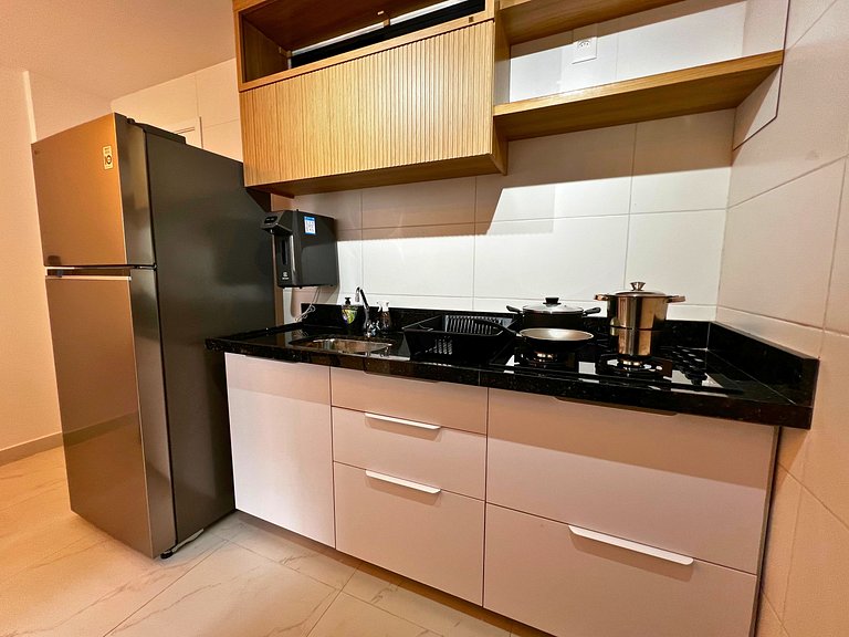 Noa Ponta de Campina 3min Praia Flat 4 Pessoas