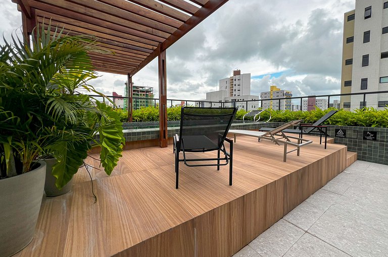 Hub Residence Intermares Charmoso Flat 2 Pessoas