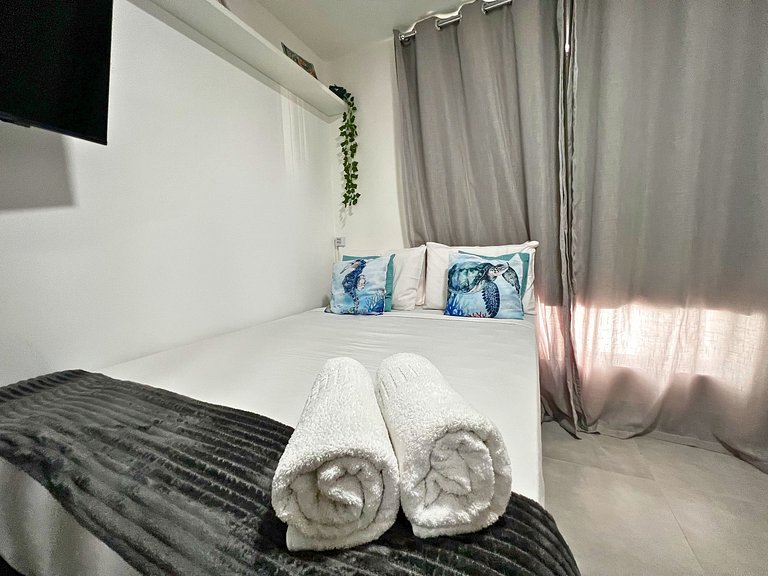 Intermares Flat Novinho Completo 200m Praia