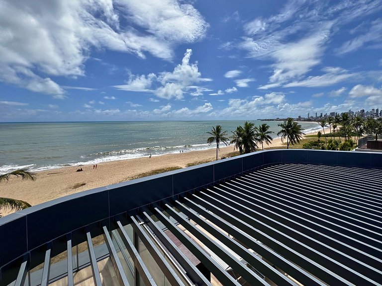 Setai Aquamaris Frente Mar Pé na Areia com Varanda