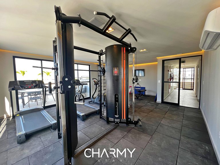 Magnifique Alto Padrão 3Qtos a 5 min da Praia