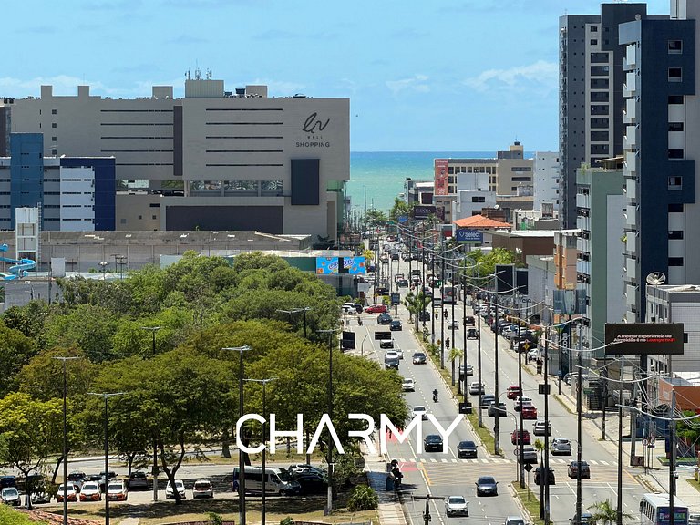 Flat ao Lado do Manaíra Shopping 4 Pessoas
