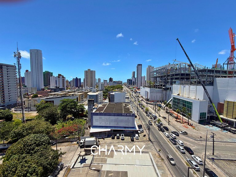 Flat ao Lado do Manaíra Shopping 4 Pessoas