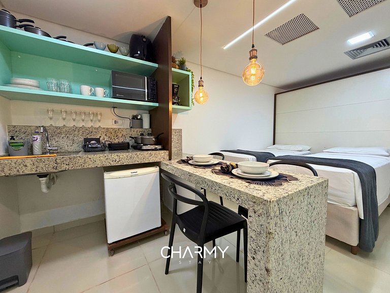 Flat 4 pessoas Nobili Suítes Beira Mar Tambaú