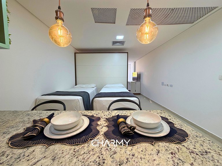 Flat 4 pessoas Nobili Suítes Beira Mar Tambaú