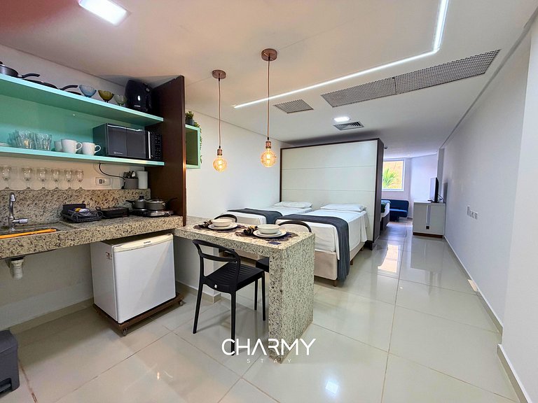 Flat 4 pessoas Nobili Suítes Beira Mar Tambaú